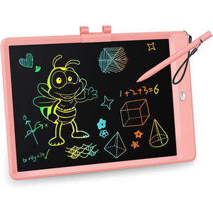 LCD Writing Tablet, 10 Inch Colorful Toddler Doodle Board Drawing Tablet, Erasab